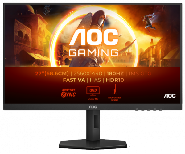  27" AOC Q27G4XN Black -  1