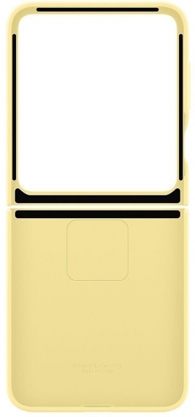  Samsung Flip 6 Silicone Case Yellow (EF-PF741TYEGUA) -  3