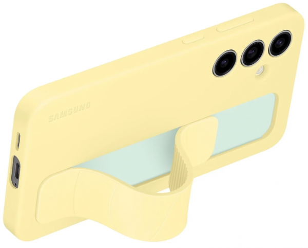  Samsung S24 FE Standing Grip Case Yellow (EF-GS721CYEGWW) -  3