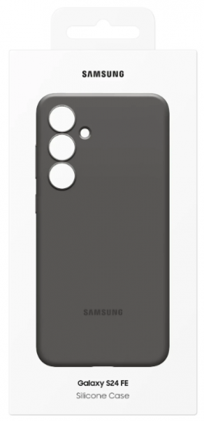  Samsung S24 FE Silicone Case Black (EF-PS721CBEGWW) -  6