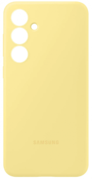  Samsung S24 FE Silicone Case Yellow (EF-PS721CYEGWW) -  3