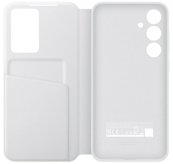  Samsung S24 FE Smart View Wallet Case White (EF-ZS721CWEGWW) -  5