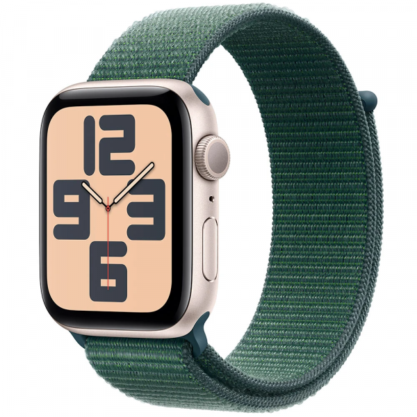   Apple Watch SE 2024 GPS 40mm Starlight Alum Lake Green Sp/Loop (MXEH3QH/A) -  1