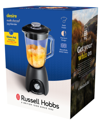   Russell Hobbs 27121-56 Matte Charcoal Jug Blender (25190026001) -  6