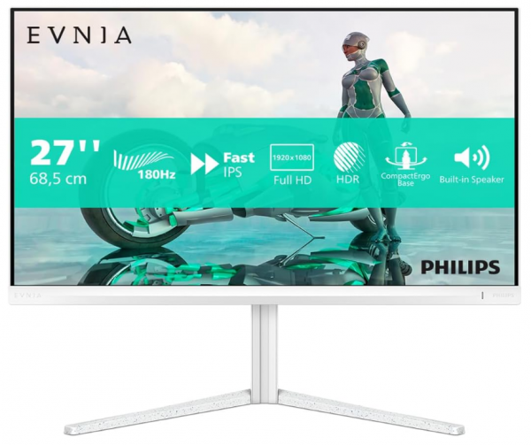 i 27" Philips Evnia 27M2N3201A/00 White -  1