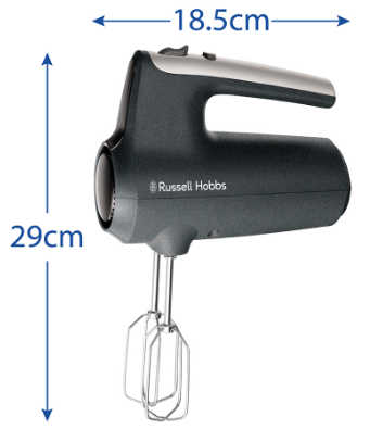  Russell Hobbs 27151-56 Matte Charcoal Hand Mixer (25193026001) -  5