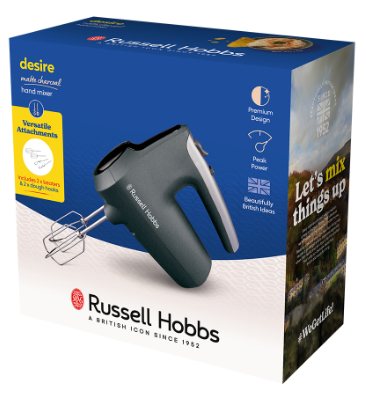  Russell Hobbs 27151-56 Matte Charcoal Hand Mixer (25193026001) -  9