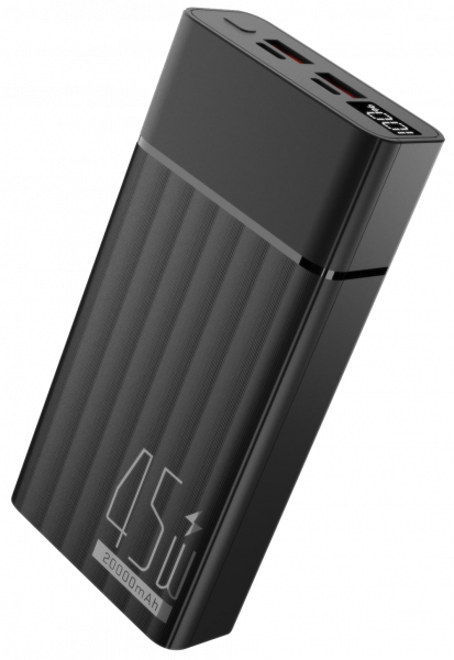    Yenkee YPB 2145 - 20000 mAh PD 45W (Black) (37000116) -  1