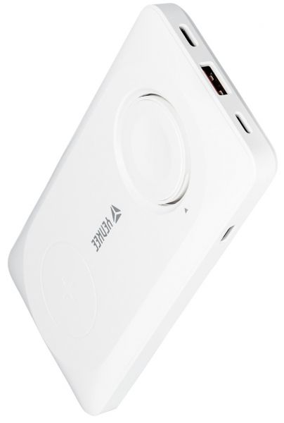    Yenkee YPB 510 - 10000 mAh PD 22,5W 3in1 Qi Wireless (White) (37000006) -  4