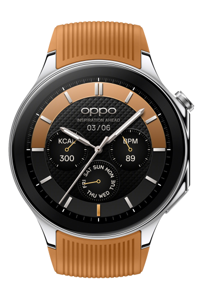 - OPPO Watch X Platinum Brown (OWWE231 2/32 BROWN) -  1