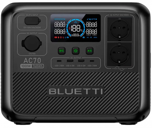    Bluetti AC70 -  1