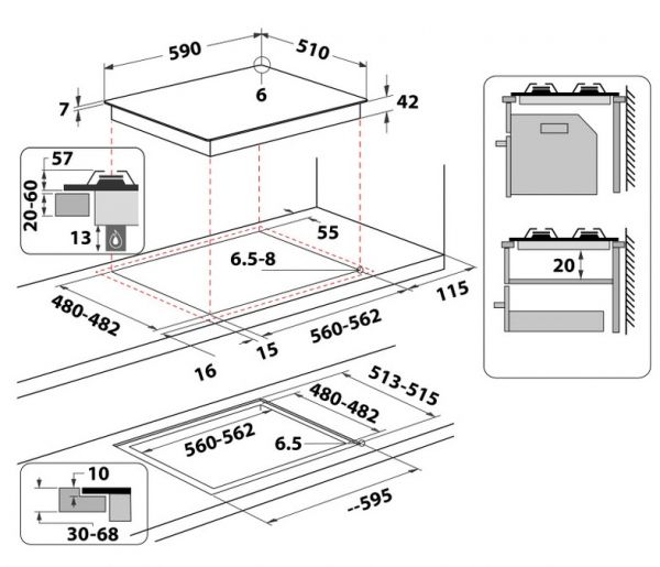    Whirlpool GOFL 629/NB1 (869991665190) -  4