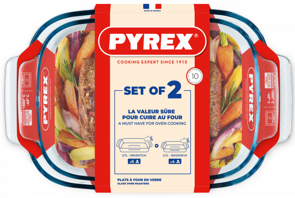      Pyrex Classic, 2  (913S608/8043) -  6