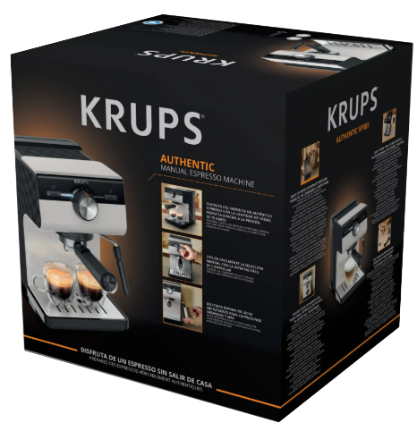   Krups XP381810 OPIO GREY (XP381B10) -  3