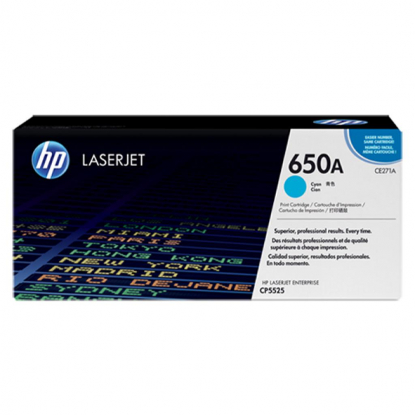  HP CLJ  650A cyan /CP5525 (CE271A) -  1