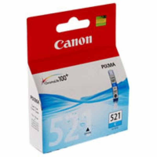  Canon CLI-521 Cyan MP540/ 630 (2934B001 / 2934B004 / 2934B006) -  1