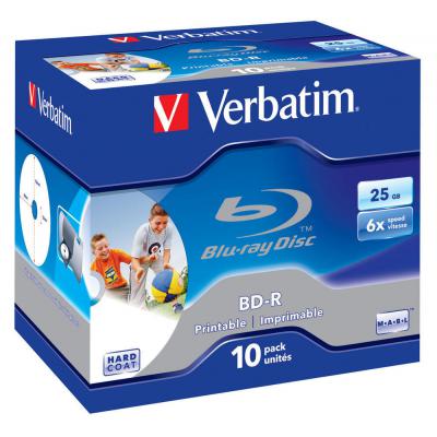  BD Verbatim 25Gb 6x Jewel 10 Printable (43713) -  1