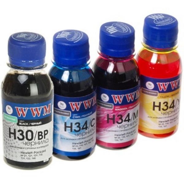   WWM HP H30/BP, H34/C, H34/M, H34/Y, 100  (H30/34SET-2) -  1