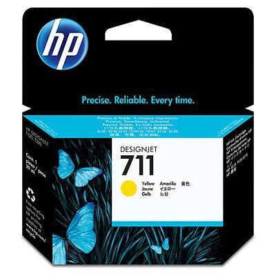  HP DJ No.711 DesignJet 120/520 Yellow (CZ132A) -  1