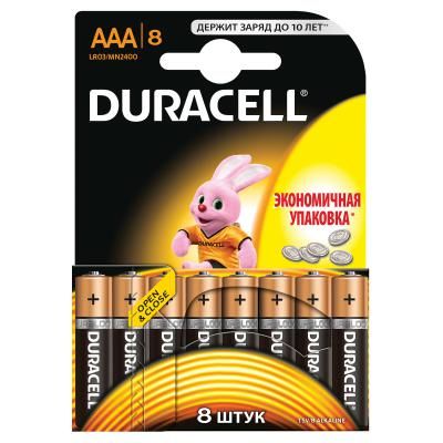  Duracell AAA MN2400 LR03 * 8 (5000394203341 / 81480364) -  1