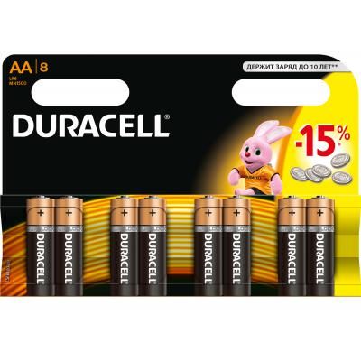  Duracell AA MN1500 LR06 * 8 (5000394006522 / 81417083) -  1