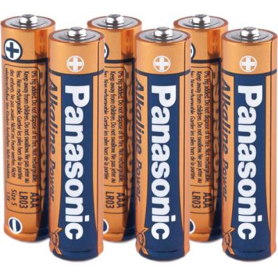  Panasonic LR03 PANASONIC Alkaline Power * (4+2) (LR03REB/6B2F) -  1