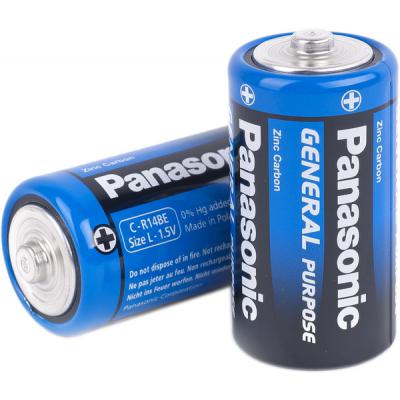  C/LR14, Panasonic, , 2 , 1.5V, Shrink (R14BER/2P) -  1