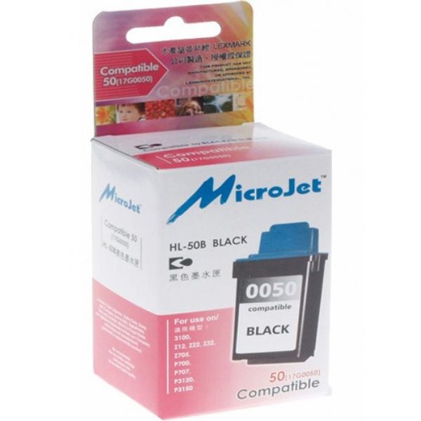  Microjet LEXMARK Z12/22/32 (17G0050) Black (HL-50B) -  1