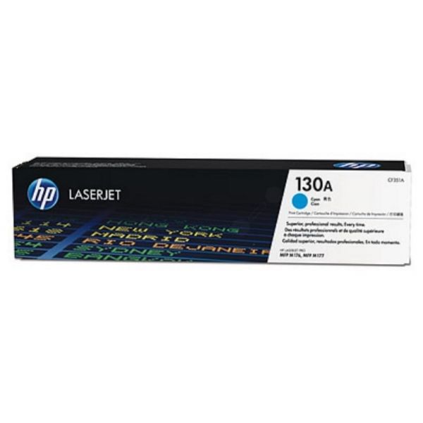  HP CLJ 130A  Pro M176n/M177fw Cyan (CF351A) -  4