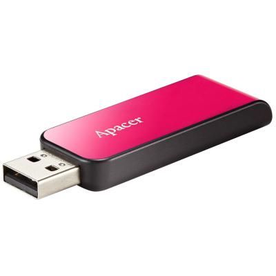 USB Flash Drive 32Gb Apacer AH334 Pink / AP32GAH334P-1 -  3