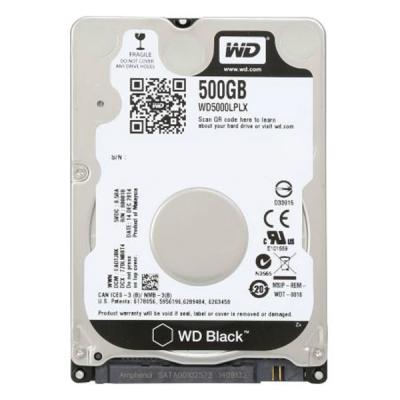     2.5" 500GB WD (WD5000LPLX) -  1