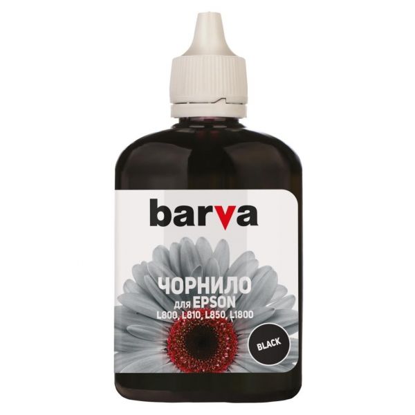  Barva Epson L800/L810/L850/L1800, Black, 90  (L800-408) -  1