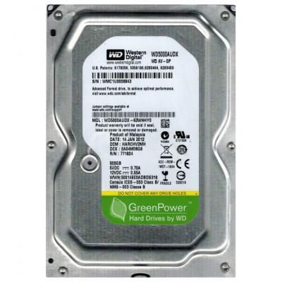   3.5"  500Gb WD (#WD5000AUDX #) -  1