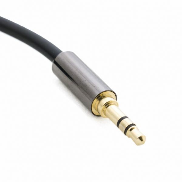  Audio Jack 3.5 , 3 , Black, 30AWG,   (KBA1641) -  2