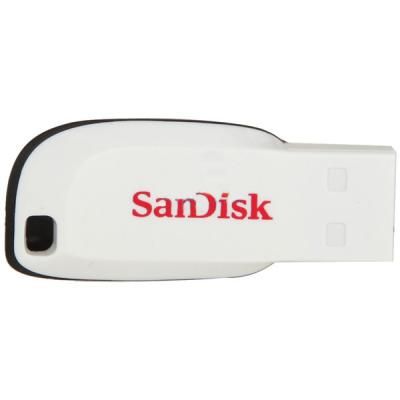 USB   SanDisk 16GB Cruzer Blade White USB 2.0 (SDCZ50C-016G-B35W) -  1