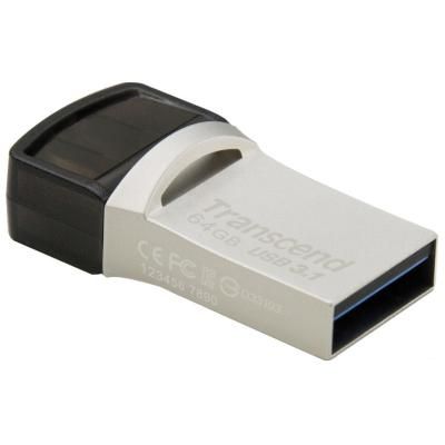 USB   Transcend 64GB JetFlash 890S USB 3.1 (TS64GJF890S) -  2