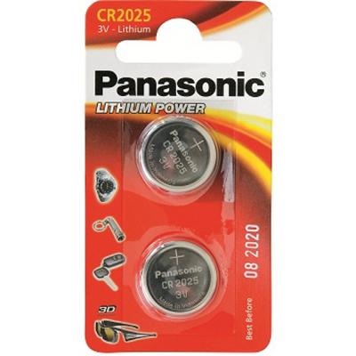  Panasonic CR 2025 * 2 LITHIUM (CR-2025EL/2B) -  1