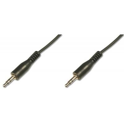   Jack 3.5mm M/Jack 3.5mm M 1.5m DIGITUS (AK-510100-015-S) -  1