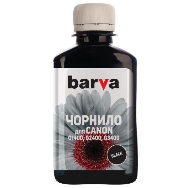  Barva Canon GI-490  G1400/G2400/G3400, Black Pigment, 180  (G490-503) -  1