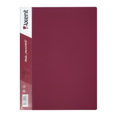    Axent 10 sheet protectors, burgundy (1010-04-) -  1