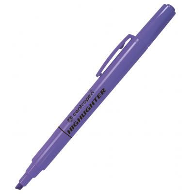  Centropen Fax 8722 1-4 , chisel tip, purple (8722/08) -  1