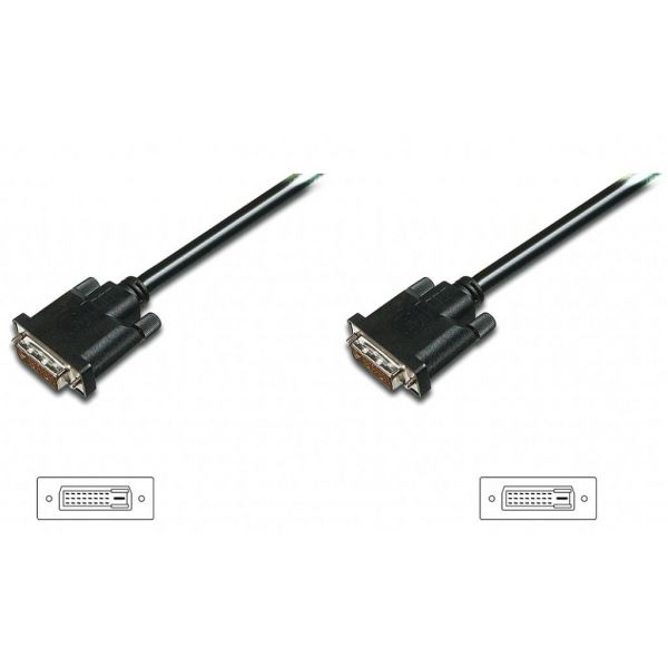 Digitus DVI-D dual link (AM/AM)[2.0m, black] AK-320108-020-S -  1