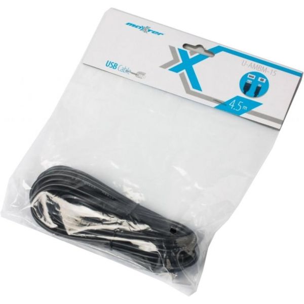  USB 2.0 - 4,5  Maxxter U-AMBM-15 USB2.0 AM/BM,  -  2