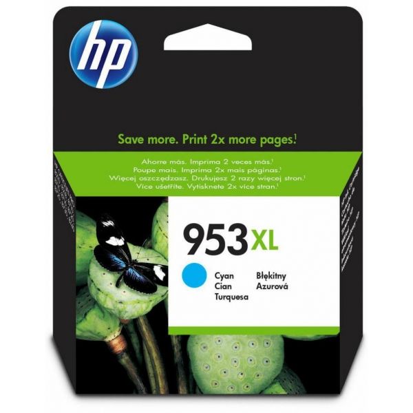  HP DJ No.953XL Cyan OJ Pro 8210/8710/8720/8725/8730 (F6U16AE) -  1