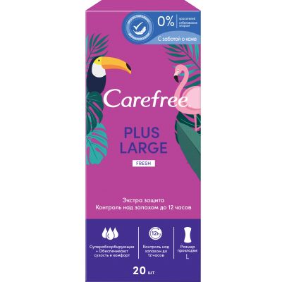   Carefree Plus Large Fresh 20 . (3574661064536/3574661606231) -  1