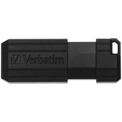 USB   Verbatim 64GB Store 'n' Go PinStripe Black USB 2.0 (49065) -  1