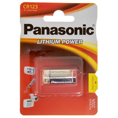  Panasonic CR 123 * 1 LITHIUM (CR-123AL/1BP) -  1