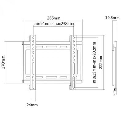   Brateck KL22-22F -  2