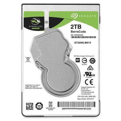     2.5" 2TB Seagate (ST2000LM015) -  1