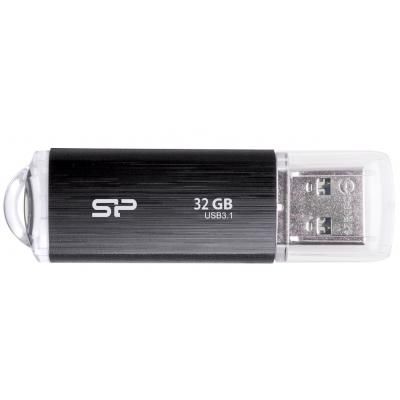 USB   Silicon Power 32GB Blaze B02 Black USB 3.0 (SP032GBUF3B02V1K) -  1